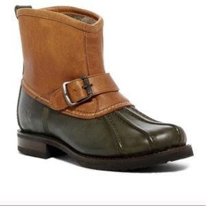 new frye veronica boots with shearling size 9